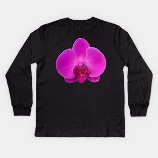 Orchid, Dorne Phalaenopsis Kids Long Sleeve T-Shirt